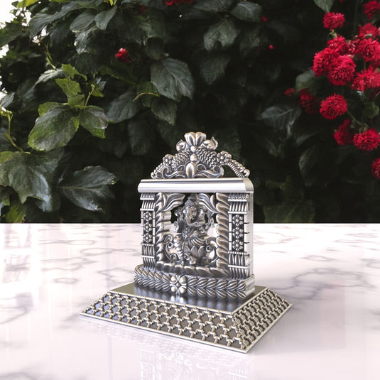 Ganesh Ji Idol 01 – Sterling Silver 925 Hallmark, A Sign of Purity