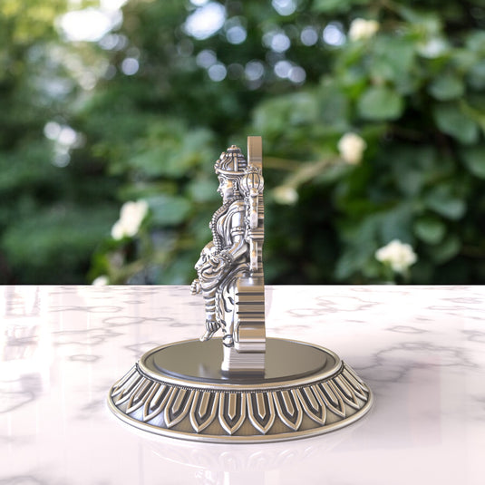 Durga  Ji Idol – Sterling Silver 925 Hallmark, Blessings of Divinity