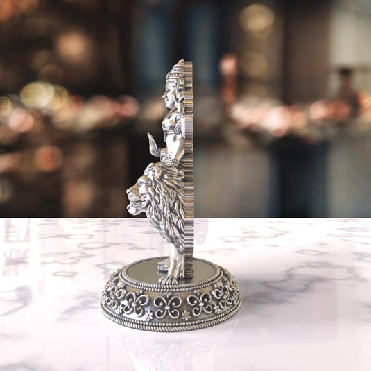 Gauri Shankar Idol – Sterling Silver 925 Hallmark, A Divine Symbol of Unity and Love