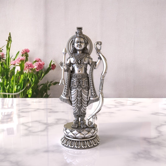 Ram Lala Ji Idol – Sterling Silver 925 Hallmark, Timeless Spirituality